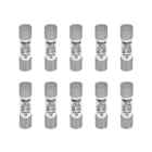 Kit Fusível Cartucho Retardado 10x38mm | 500v 100ka | Gg Ro15